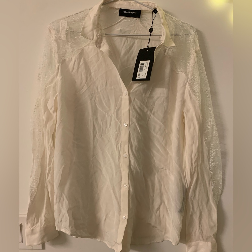 Brand new the Kooples blouse with lace